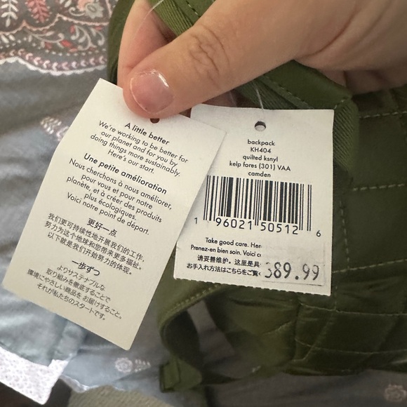 BNWT Kate Spade Camden Quilted Large Backpack - Picture 8 of 8